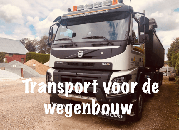 Grondwerken Kerkhofs - Transport wegenwerken